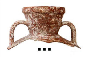 Basket-handle amphora fragments from Kekova Adası (raised in 1983), currently stored in the Bodrum Museum REF3938