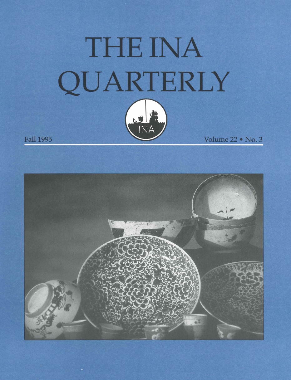 INA Quarterly 22.3 Fall 1995