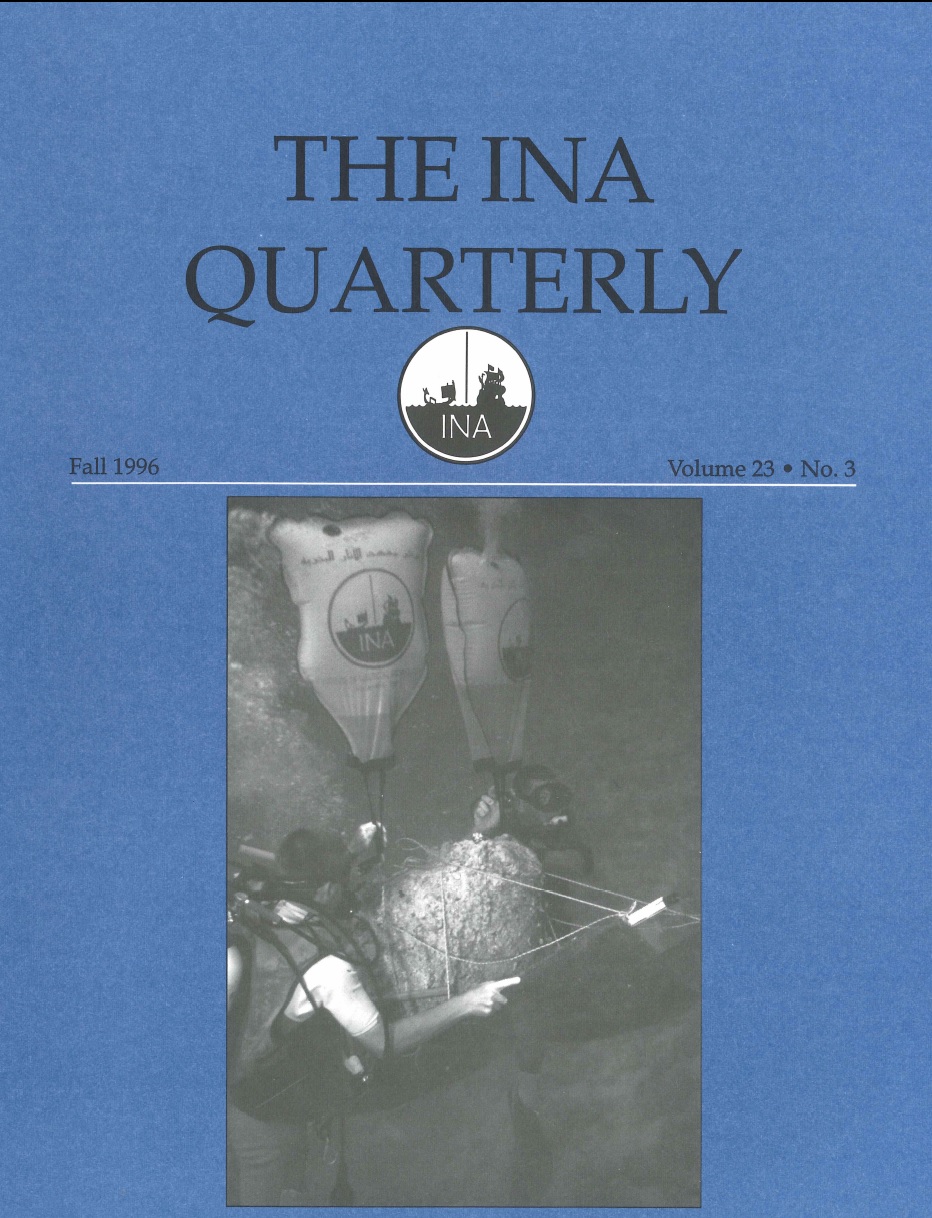 INA Quarterly 23.3 Fall 1996