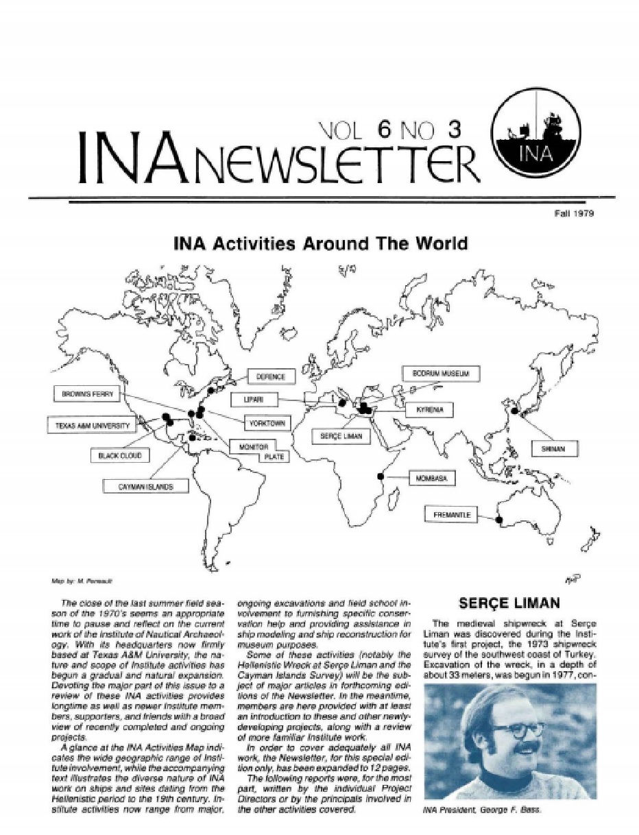 INA Quarterly 6.3 Fall 1979