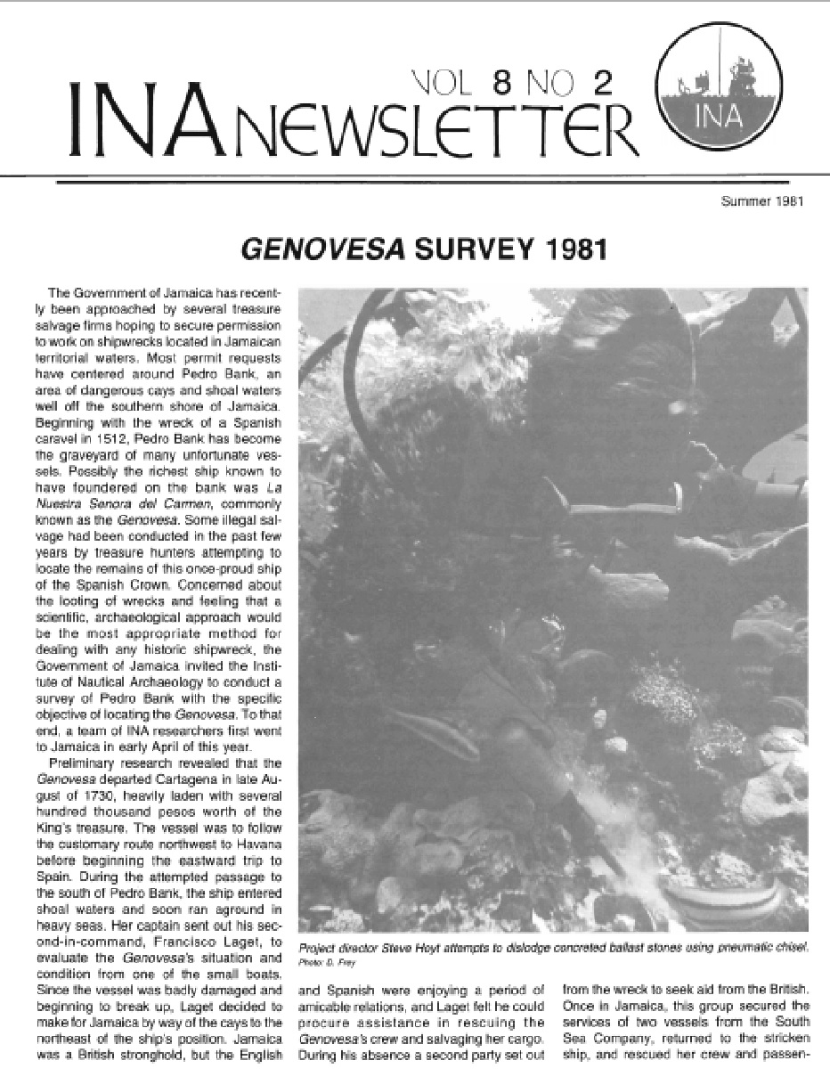 INA Quarterly 8.2 Summer 1981