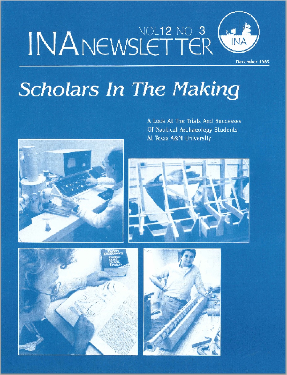 INA Quarterly 12.3 Fall 1985