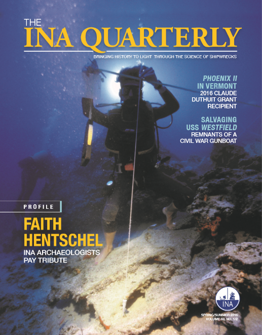 INA Quarterly 43.1/2 Spring/Summer 2016
